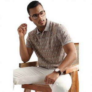 Polo de Hombre de Primera Calidad, Estampado, de Poliéster y Elastano, Manga Corta, Elástico, Informal, para Golf, Deportivo, Personalizado, al por Mayor - Product Image 5
