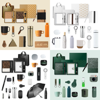 Carnet en liège écologique OEM, stylo, horloge numérique en bois de bambou, porte-clés en cuir, porte-cartes – Cadeaux d'entreprise de luxe pour clients