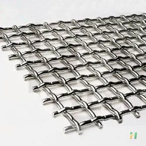 安平厂家供应5*5厘米2 * 2厘米不锈钢铁压接丝网卷板