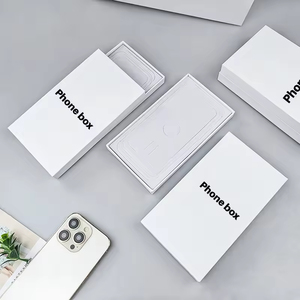 Cajas Rígidas de Lujo para Teléfonos Móviles con Logotipo Personalizado en Relieve, Papel Recubierto Reciclable y Forro de Plástico, Venta al Por Mayor de Alta Gama - Product Image 5