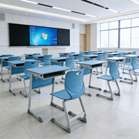 Ensemble Table et Chaise Individuelles Modernes et Durables pour Enfants, Idéal pour Salles de Classe Primaire/Moyenne et Salons – Personnalisable et Économique