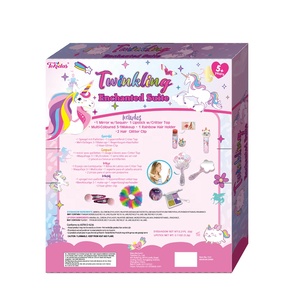 Juego <span class=keywords><strong>de</strong></span> regalo <span class=keywords><strong>de</strong></span> lápiz labial encantador <span class=keywords><strong>para</strong></span> niñas, sombra <span class=keywords><strong>de</strong></span> ojos adolescente y soporte <span class=keywords><strong>para</strong></span> el cabello arcoíris, juego <span class=keywords><strong>de</strong></span> <span class=keywords><strong>maquillaje</strong></span> <span class=keywords><strong>para</strong></span> fiesta, juego <span class=keywords><strong>de</strong></span> juguete <span class=keywords><strong>de</strong></span> <span class=keywords><strong>maquillaje</strong></span> <span class=keywords><strong>para</strong></span> niños - Product Image 4