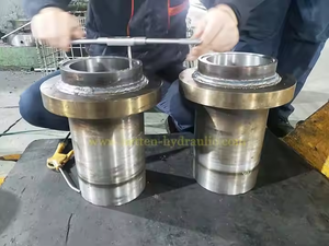 Actuador rotatorio hidráulico resistente con brida frontal de 180/360 grados 2800Nm - Product Image 6