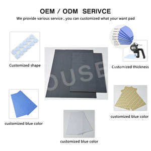 แผ่นนำความร้อน 13W/<span class=keywords><strong>m</strong></span>.k ขนาด 120x120 มม. สำหรับระบายความร้อน ซิลิโคนนำความร้อน - Product Image 6