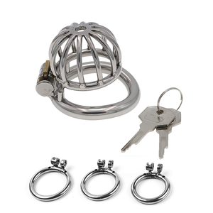 Cinturón de Castidad de <span class=keywords><strong>Acero</strong></span> <span class=keywords><strong>Inoxidable</strong></span> para <span class=keywords><strong>Hombre</strong></span>, Dispositivo de Castidad, Juguete de Bondage para Parejas - Product Image 1