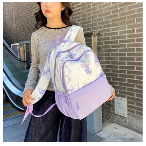 Cheap School <b>Bags</b> Kid Girls <b>Backpack</b> Tie Dye School <b>Bags</b> Bookbags Wholesale Cartoon School <b>Backpack</b> With <b>Lunch</b> <b>Bag</b> Kids <b>Backpack</b> - Product Image 4