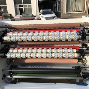 LY-210 wasser basierter Kleber opp Bands ch neider/Kunststoff folien rolle Schneide maschine/Gummiband herstellungs maschine - Product Image 3