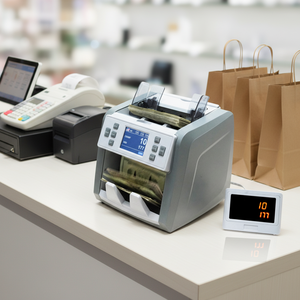 Machine de comptage de billets portable pour devises USD, <span class=keywords><strong>EUR</strong></span>, GBP, CAD, MXN - Product Image 5