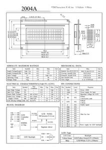 Módulo LCD GJD Ardu Serial IIC/I2C/TWI 2004A Amarillo Verde/Azul, Pantalla de <span class=keywords><strong>20x4</strong></span> Caracteres con Controlador SPLC780D - Product Image 5