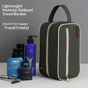 Sac <span class=keywords><strong>de</strong></span> <span class=keywords><strong>toilette</strong></span> <span class=keywords><strong>de</strong></span> voyage d'affaires <span class=keywords><strong>de</strong></span> grande capacité imperméable <span class=keywords><strong>de</strong></span> haute qualité <span class=keywords><strong>pour</strong></span> hommes avec logo personnalisé, sac <span class=keywords><strong>de</strong></span> rangement cosmétique <span class=keywords><strong>pour</strong></span> hommes et femmes - Product Image 4