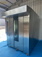 Four rotatif commercial en acier inoxydable pour la cuisson de gâteaux et de pâtisseries