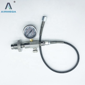 Valve <span class=keywords><strong>de</strong></span> remplissage <span class=keywords><strong>de</strong></span> <span class=keywords><strong>bouteille</strong></span> <span class=keywords><strong>de</strong></span> <span class=keywords><strong>gaz</strong></span> PCP en acier inoxydable <span class=keywords><strong>pour</strong></span> station <span class=keywords><strong>de</strong></span> remplissage, <span class=keywords><strong>adaptateur</strong></span> <span class=keywords><strong>de</strong></span> charge, ensemble d'adaptateurs <span class=keywords><strong>de</strong></span> remplissage, 1/8 BSPP, tuyau <span class=keywords><strong>de</strong></span> 20 pouces - Product Image 4