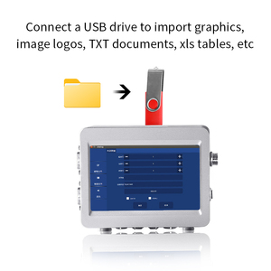 מסך dm 7 אינץ 4 אינץ ראש הדפסה ארבעה הזרקת דיו תרמית מדפסת הזרקת דיו באינטרנט - Product Image 4