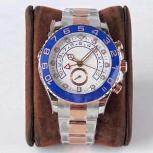 Montre chronographe mécanique de haute qualité de 44 mm avec mouvement 7750, charme de montre de yacht en acier 904L - Product Image 1