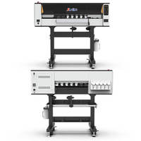 Machine d'impression DTF 60 cm en coton la plus vendue, imprimante cuir, vente en gros, tête I3200, 3 têtes, étiquette UV automatique en cristal pour T-shirt