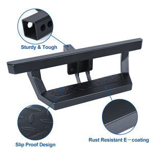 Marchepied arrière en acier pour camion, SUV, VR – Support de chargement métallique et amélioration de véhicule - Product Image 2