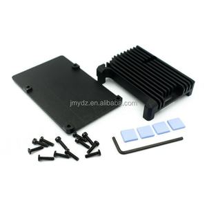 Boîtier métallique Raspberry Pi 4ème génération, boîtier en alliage d'aluminium Raspberry Pi 4ème génération B+, boîtier assemblé pour dissipation thermique 4B - Product Image 3