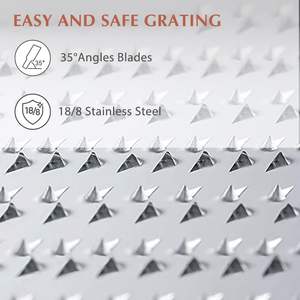 Râpe à gingembre et à ail en acier inoxydable de qualité supérieure, polie miroir, râpe à wasabi, zester à ail, éplucheur - Product Image 6