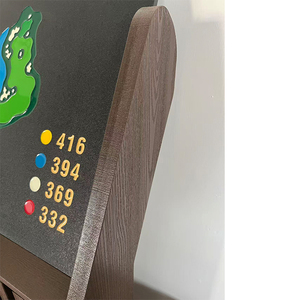 Console <span class=keywords><strong>de</strong></span> <span class=keywords><strong>golf</strong></span> <span class=keywords><strong>de</strong></span> luxe avec tête inclinée, <span class=keywords><strong>carte</strong></span> <span class=keywords><strong>de</strong></span> trous gravée sur mesure et signalétique <span class=keywords><strong>de</strong></span> sponsor avec panneau à changement facile - Product Image 4