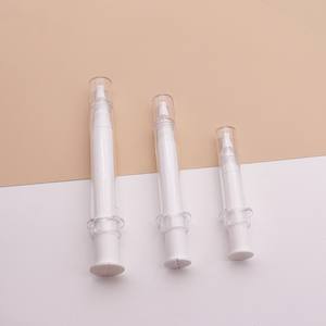 Bon marché, vente en gros, bouteille sans air en forme de <span class=keywords><strong>seringue</strong></span> cosmétique de 10ml 15ml 20ml pour crème pour les yeux, bouteille de tube, bouteille de <span class=keywords><strong>seringue</strong></span> cosmétique - Product Image 6