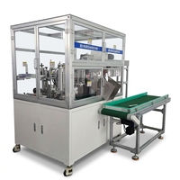 Machine automatique haute vitesse pour l'enroulement et le collage de sachets Bag-on-Valve (BOV) pour emballage aérosol