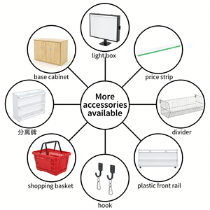Estanterías Profesionales para <span class=keywords><strong>Supermercados</strong></span> y Exhibidores de Productos en <span class=keywords><strong>Supermercados</strong></span> Diseñados para una Accesibilidad Óptima de los Productos. - Product Image 3