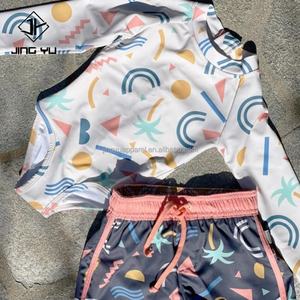 Traje de Baño para Bebés y Niños de Tela Reciclable de Secado Rápido con Estampado Digital Personalizado de Alta Calidad al por Mayor - Product Image 5