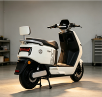 Vente directe d'usine de moto électrique 1500W, 72V avec batterie, véhicule électrique professionnel pour les déplacements urbains