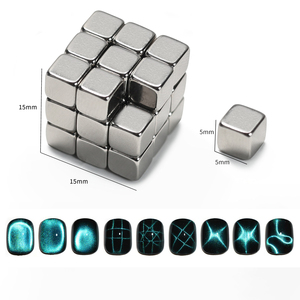 Imán Multifuncional para Uñas 2024, Imanes Cuadrados de Ojo de Gato, Imán Combinado de <span class=keywords><strong>Cubo</strong></span> <span class=keywords><strong>Rubik</strong></span> para Uñas - Product Image 5