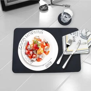 Juego de manteles individuales de fieltro, posavasos absorbentes de fieltro y manteles de mesa antideslizantes resistentes al calor para festivales, fiestas, restaurantes y bares. - Product Image 6