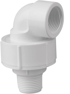 <span class=keywords><strong>1</strong></span>/2 "-<span class=keywords><strong>1</strong></span>" système d'irrigation d'eau d'usine femelle et mâle Union coude <span class=keywords><strong>Pvc</strong></span> tuyau Transition pince Joints raccord - Product Image 2