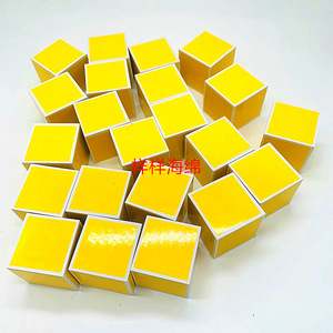 Dés carrés en EVA, épaisseur 40 mm, densité 0,08, pour jouets mathématiques, âge 3-6 ans, unisexe, couleur jaune, couleur au choix - Product Image 2