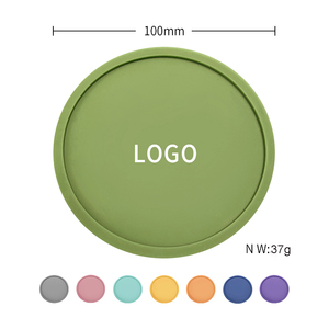 แผ่นรองแก้วซิลิโคนแบบกำหนดเอง ปลอดสาร BPA ป้องกันความร้อน สำหรับกาแฟ - Product Image 3