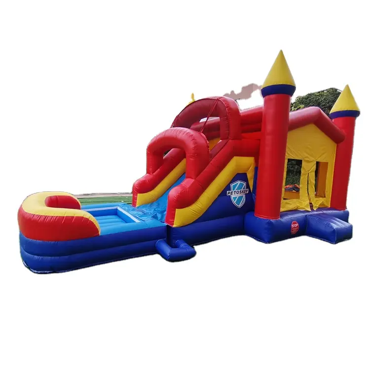 Waimar style inflatable with pool for children