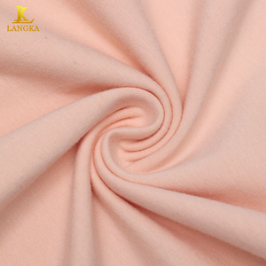 Tissu en jersey simple extensible en coton pur respirant et doux avec 5% d'élasthanne pour vêtements de bébé, t-shirts, vêtements de nuit et sous-vêtements - Product Image 4