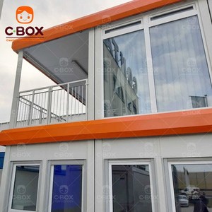 Cbox Bâtiment de bureau mobile et portable, Villa préfabriquée, Unités de logement en panneaux sandwich, Maison conteneur en kit - Product Image 4