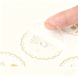 Thiết kế miễn phí nhãn tự dính PVC, nhãn hiệu màu tùy chỉnh, nhãn dán logo, nhãn trong suốt. In tự dính. - Product Image 3