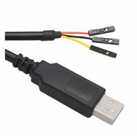 Módulo de 6 pines FTDI FT232RL Arduino USB a TTL UART Adaptador de cable serie Cable RS232