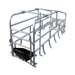 Lit de mise bas en acier simple pour porcs neuf ou utilisé avec ceinture à fumier pour ferme ou industrie du détail Type de cage de couche - Product Image 2