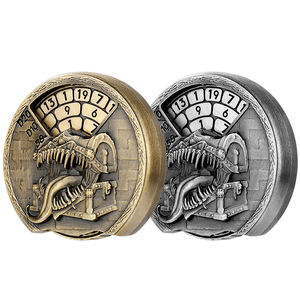 Ensemble de dés en alliage de zinc massif, lourds, uniques, gravés, en relief, polyédriques, personnalisables, coins arrondis, <span class=keywords><strong>jeux</strong></span> de société - Product Image 1