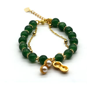 Nueva llegada joyería de cuentas de piedra natural 8mm oro Ojo de Tigre pulsera elástica constelaciones - Product Image 3