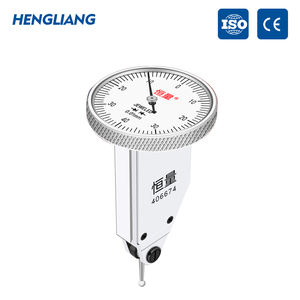 Hoge Precisie 0-0.8Mm 0.01Mm Witte Wijzerplaat Uiteinde Hendel Indicator Kalibratie Tafel Meter Nonius Remklauwen - Product Image 4
