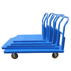 Kwaliteit Duurzame Opvouwbare Rol <span class=keywords><strong>Trolley</strong></span> Kooi Op Kunststof <span class=keywords><strong>Pallet</strong></span> Platform Structuur Transport <span class=keywords><strong>Trolley</strong></span> - Product Image 4