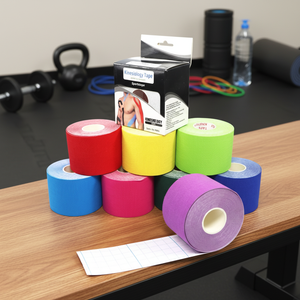 Kinésiologie bande médicale athlétique Elastoplast Sport récupération cerclage Gym étanche Tennis Muscle Sports bandes - Product Image 1