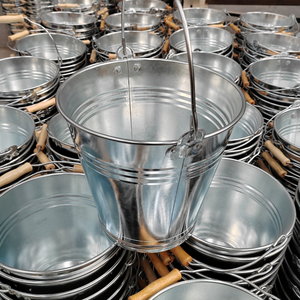 ขายส่งราคาถูก 5L,8L,10L,12L,15L ถังโลหะสําหรับถังชุบสังกะสีน้ํา - Product Image 2