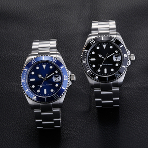 Mécanicien de mouvement automatique personnalisé sans logo OEM montres de haute qualité en acier inoxydable 904L à remontage automatique pour hommes - Product Image 5