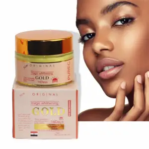 Crema facial de vitamina E de etiqueta privada, venta al por mayor, blanqueamiento, reparación calmante, hidratante <span class=keywords><strong>y</strong></span> corrector de manchas oscuras para piel negra - Product Image 1