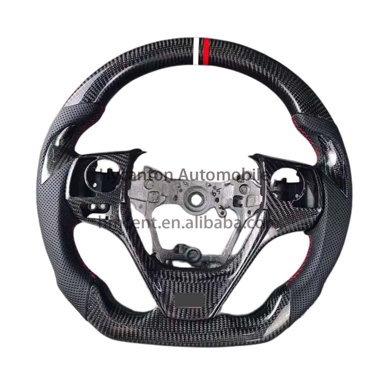 หนังสีดำ + คาร์บอนไฟเบอร์ + เครื่องหมายส่งคืนสีแดงสีขาว + เย็บสีแดง