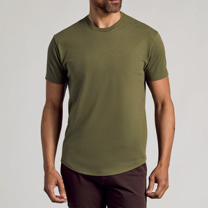 Men's T-shirt Casual Short Sleeve T-shirts Summer Outdoor Street Male <strong>Clothing</strong> Round Neck Solid Printed Sports Fashion - Product Image 3