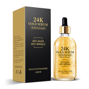 Siero Viso di Alta Qualità con Niacinamide e Oro 24K, Idratante, Nutriente, Anti-età e Anti-rughe - Product Image 1